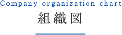 Company organization chart 組織図